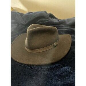 Pendleton Hat Men's Sz MS Wool Olive/Hunter Green Classic Outdoor USA Made